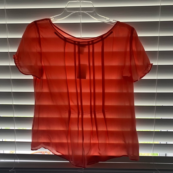 J. CREW Silk Blouse Size 6 - Picture 11 of 12